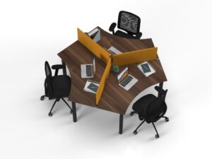 MARTELLİ ÜÇLÜ ÇALIŞMA MASASI