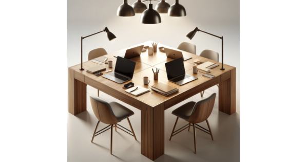 Dörtlü Çalışma Masasının Avantajları: Verimliliği Artırmanın Yolları